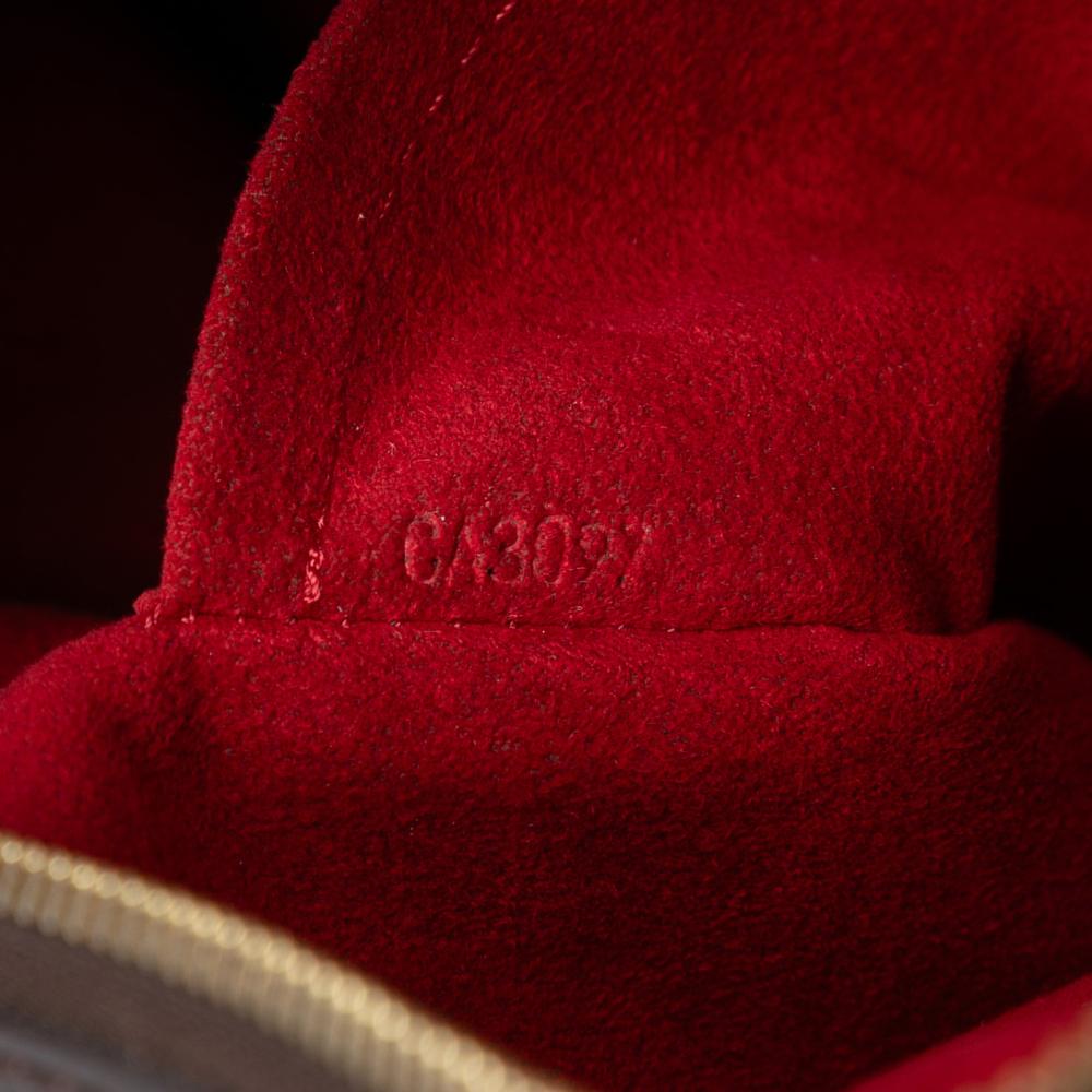 Louis Vuitton B Louis Vuitton Brown Damier Canvas Fabric Damier Ebene Duomo Spain