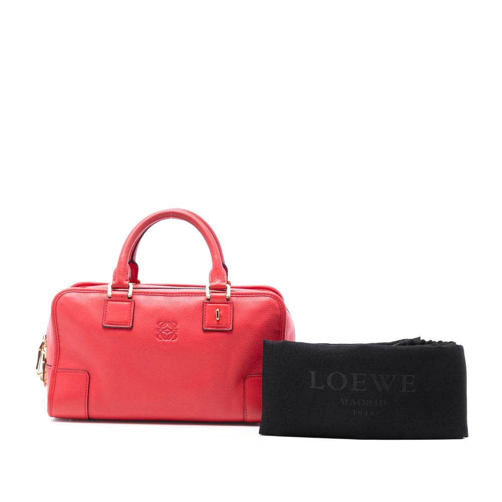 Loewe B LOEWE Red Goatskin Leather Limited Edition Amazona 28 Spain