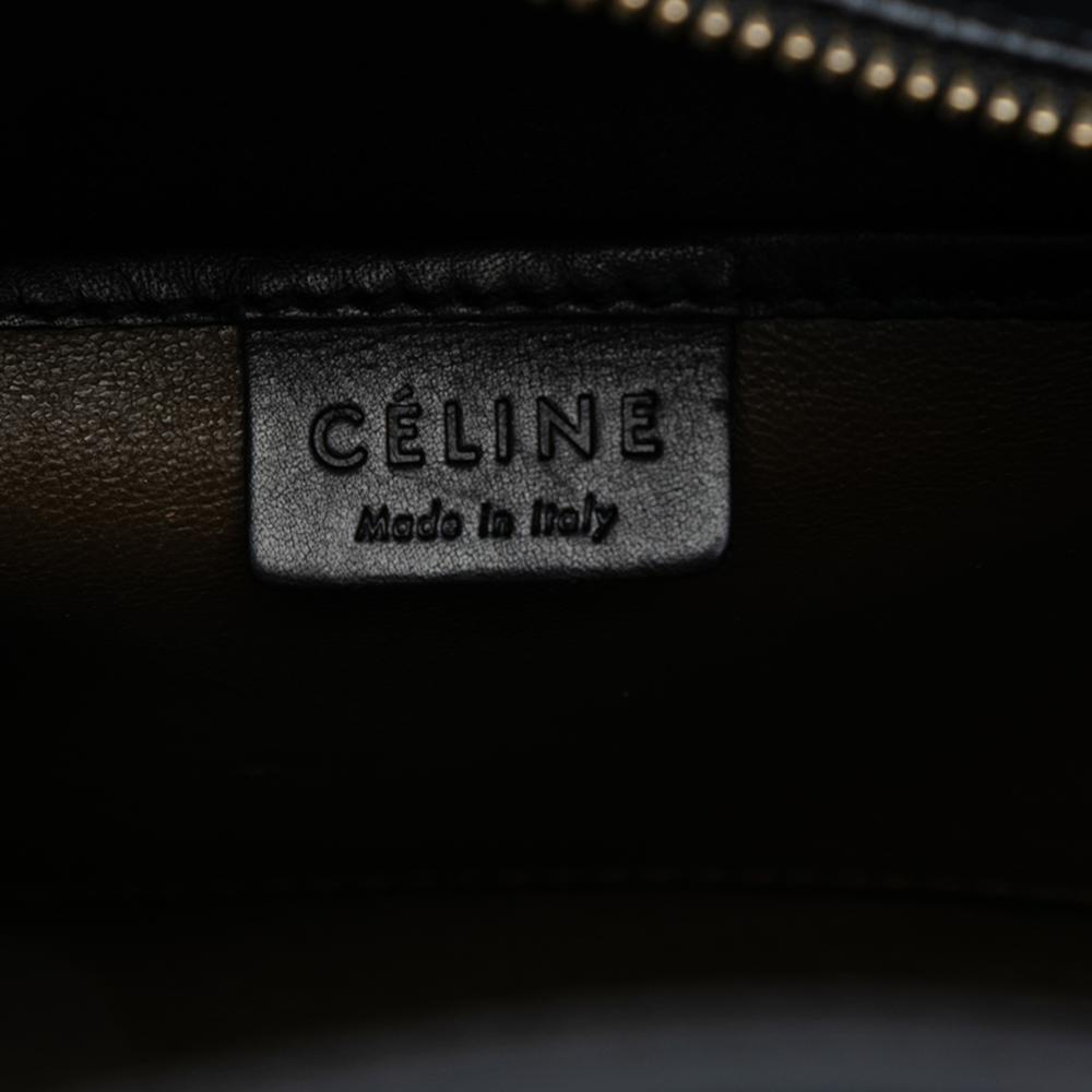 Celine B Celine Blue Calf Leather Nano Tricolor Nubuck and skin Luggage Tote Italy