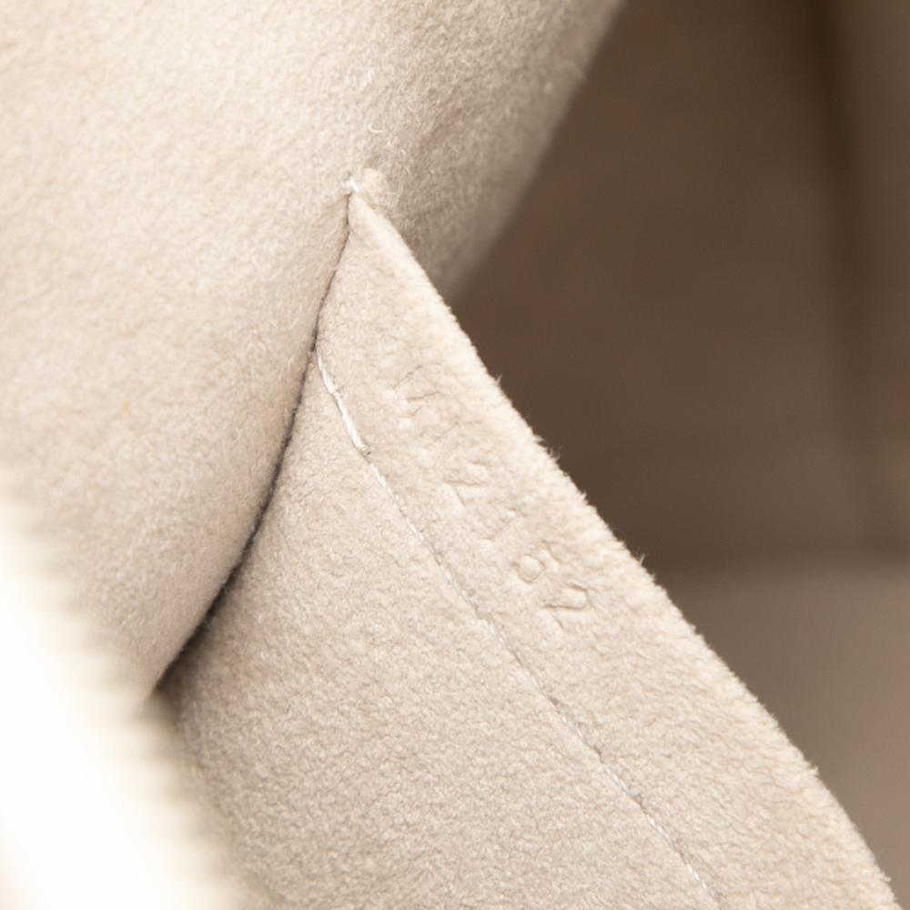 Louis Vuitton AB Louis Vuitton White Epi Leather Leather Epi Alma GM France