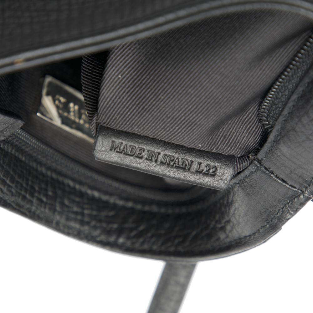 Loewe B LOEWE Black Calf Leather Shoulder Bag Spain