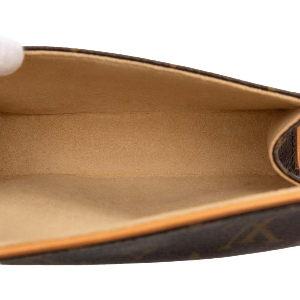 Louis Vuitton B Louis Vuitton Brown Monogram Canvas Fabric Monogram Pochette Florentine France