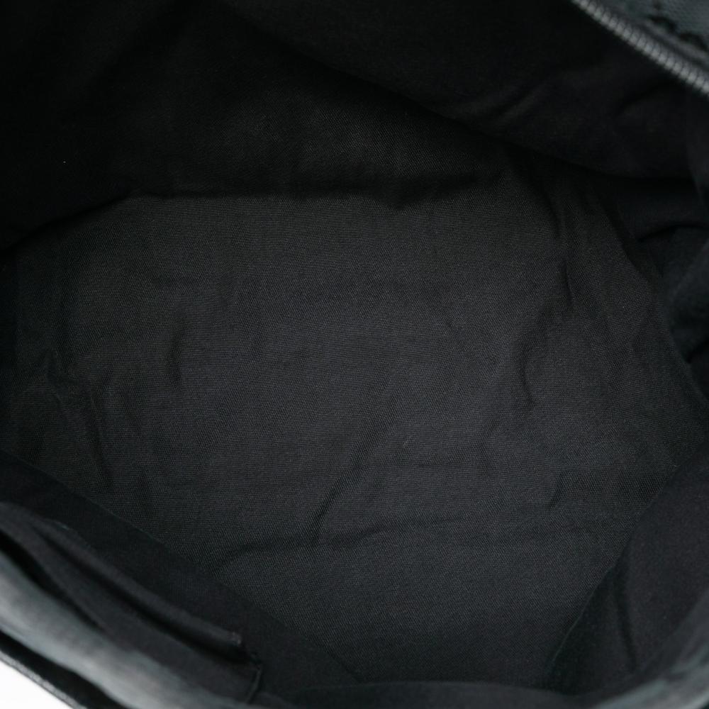 Gucci B Gucci Black Canvas Fabric GG Web Crossbody Italy