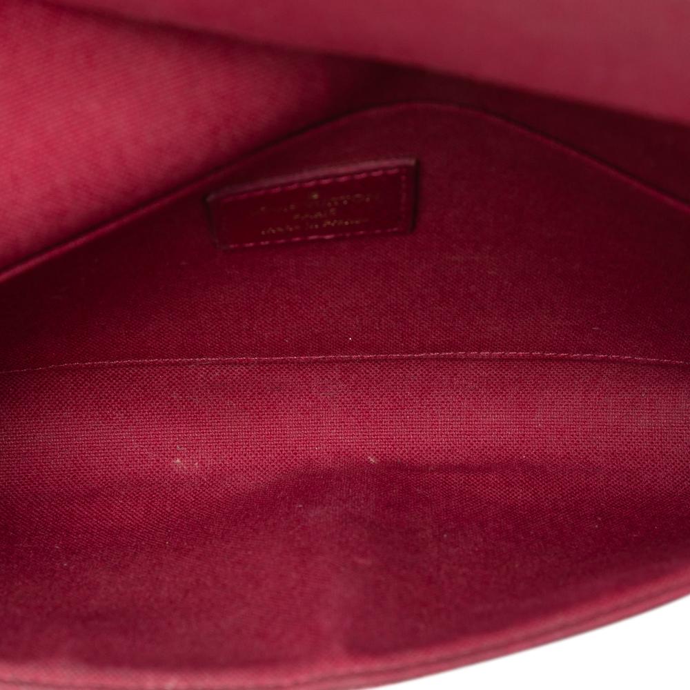 Louis Vuitton AB Louis Vuitton Brown Monogram Canvas Fabric Monogram Pochette Felicie France