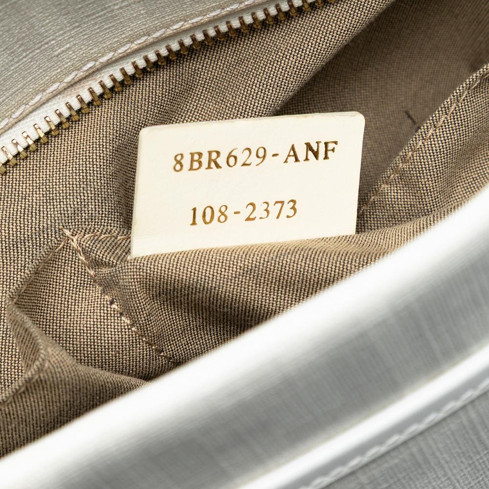 Fendi B Fendi White Coated Canvas Fabric Large Zucca Spalmati Chef Shopper Tote Italy