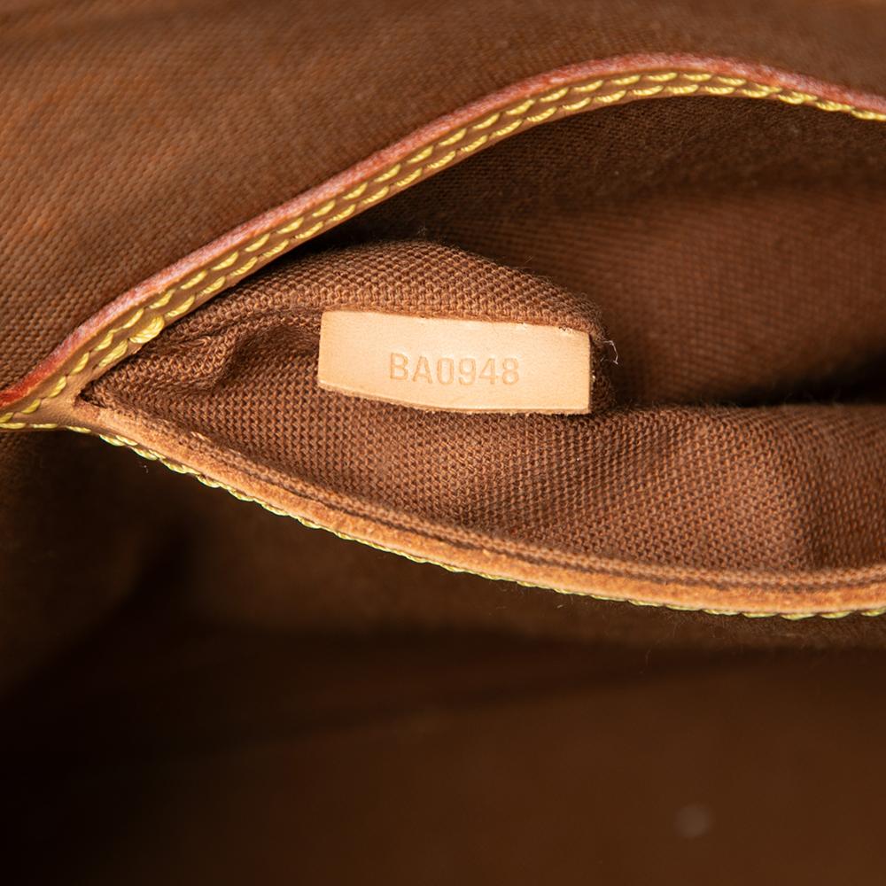 Louis Vuitton B Louis Vuitton Brown Monogram Canvas Fabric Monogram Alma PM France