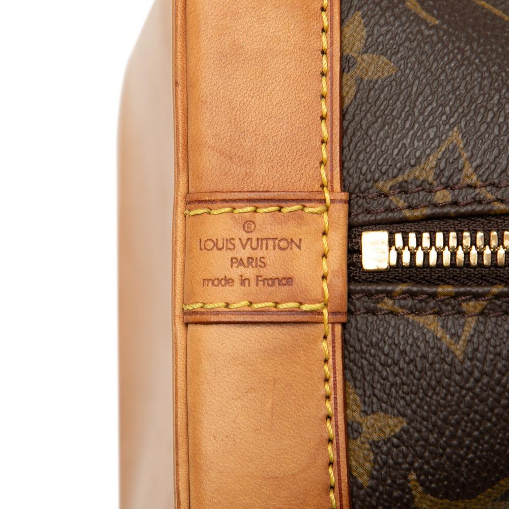 Louis Vuitton B Louis Vuitton Brown Monogram Canvas Fabric Monogram Alma PM France