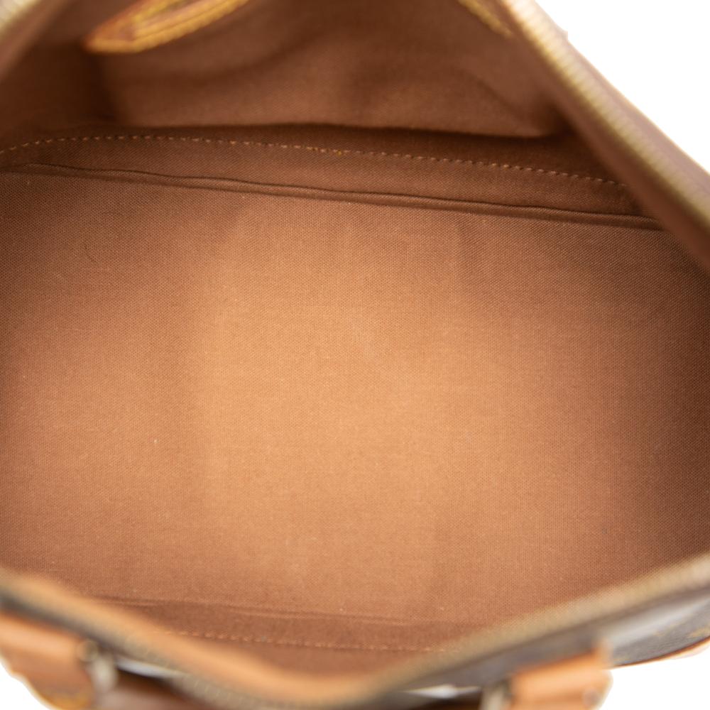 Louis Vuitton B Louis Vuitton Brown Monogram Canvas Fabric Monogram Alma PM France