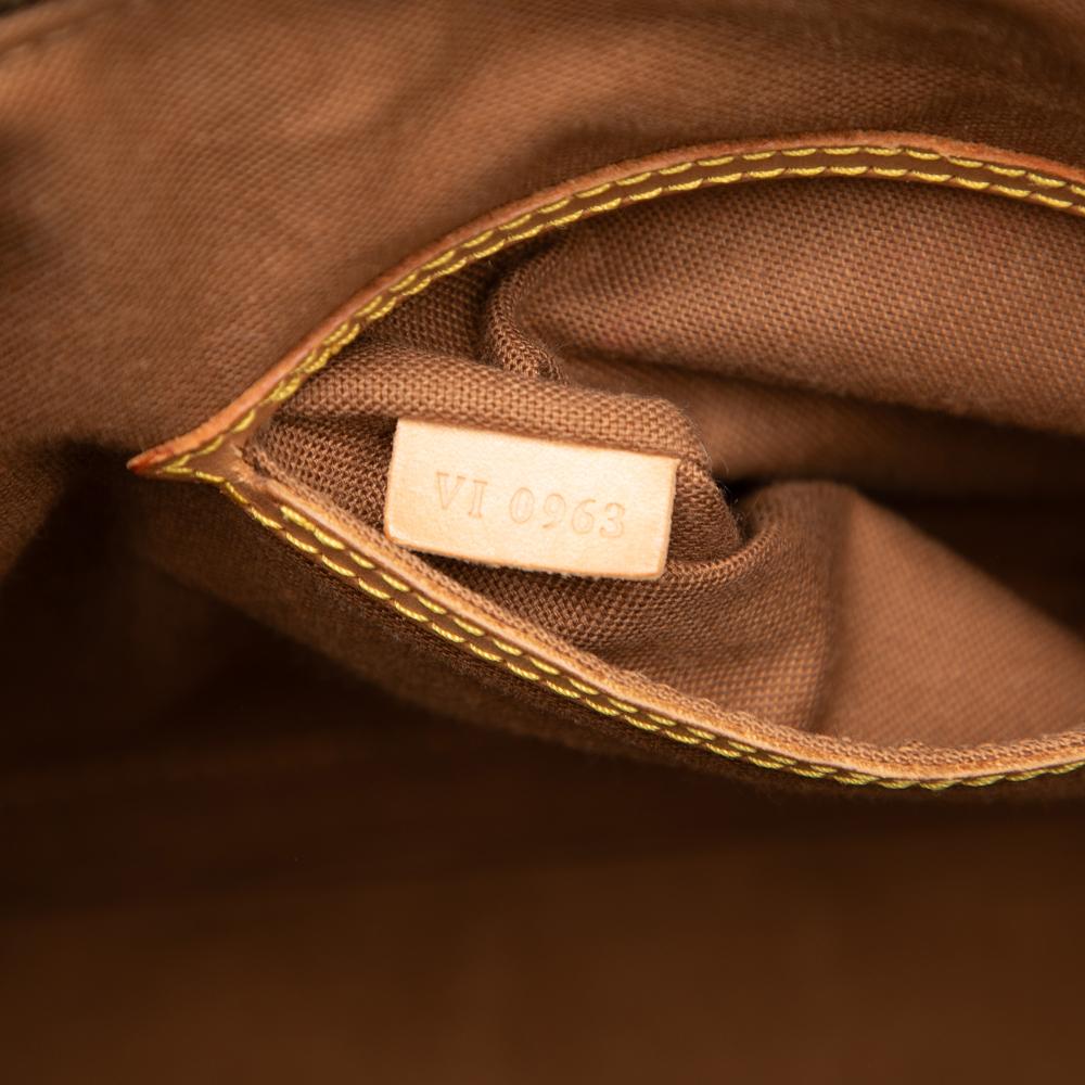 Louis Vuitton B Louis Vuitton Brown Monogram Canvas Fabric Monogram Alma PM France