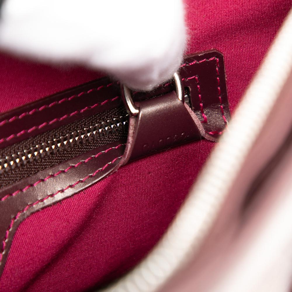 Louis Vuitton B Louis Vuitton Red Burgundy Calf Leather Monogram Mat Stockton France