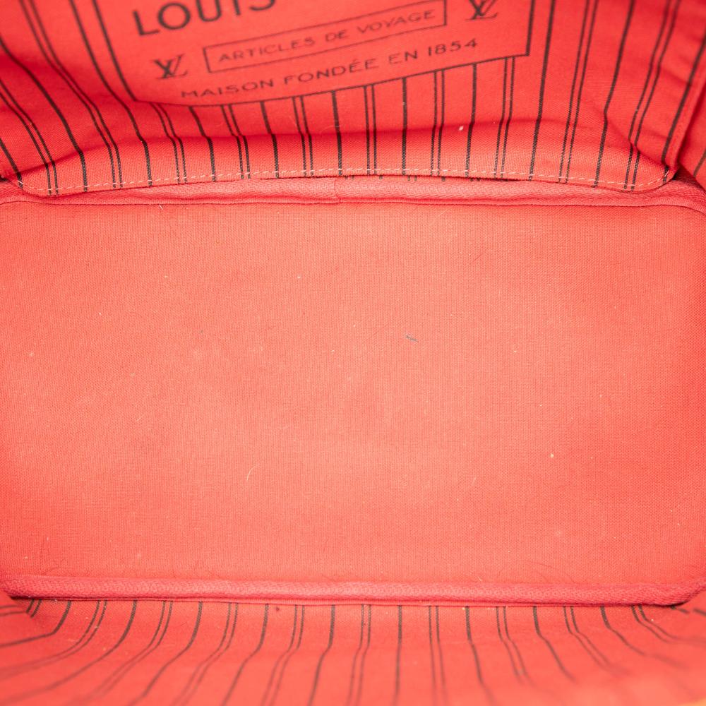 Louis Vuitton B Louis Vuitton Brown Monogram Canvas Fabric Monogram Neverfull MM France