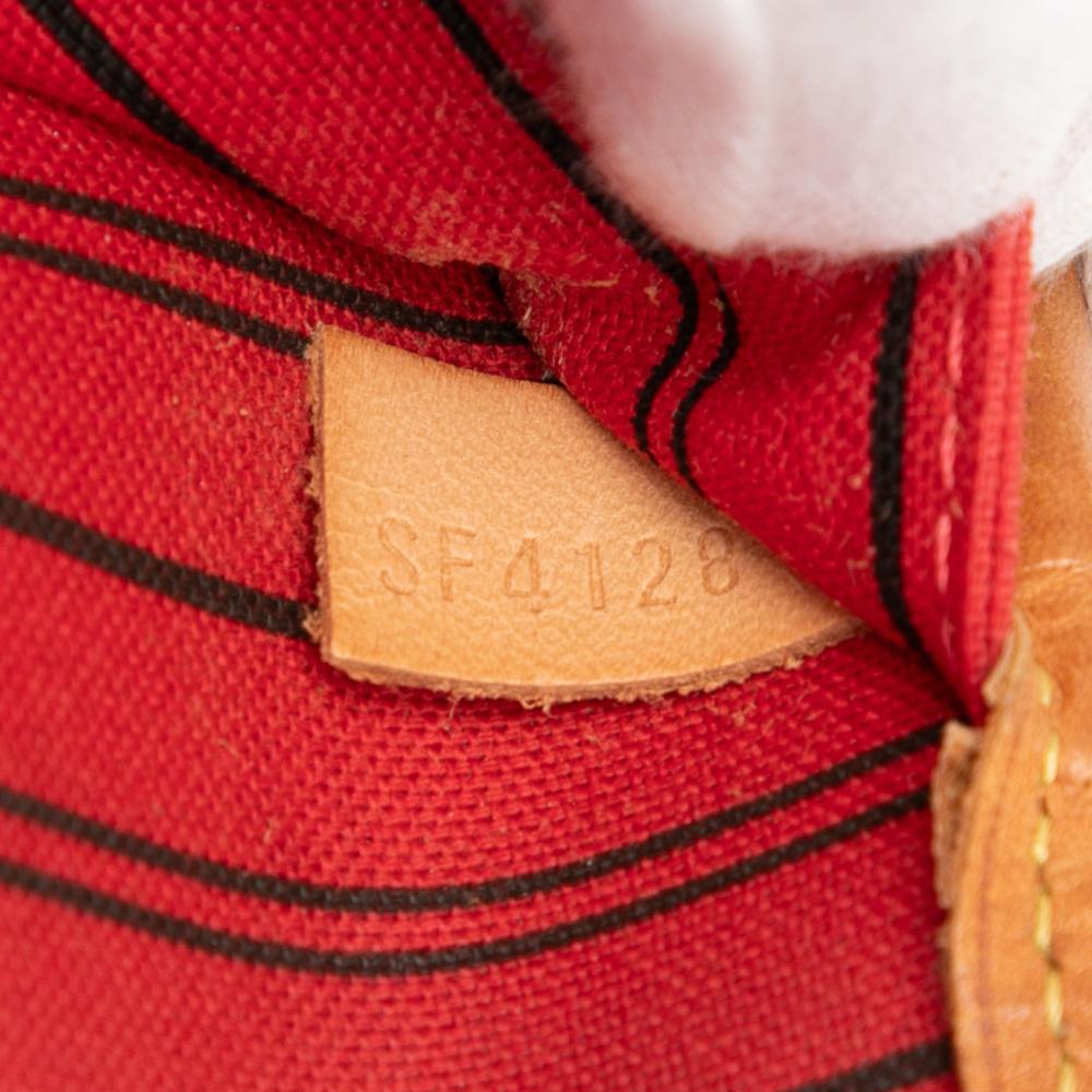 Louis Vuitton B Louis Vuitton Brown Monogram Canvas Fabric Monogram Neverfull MM France