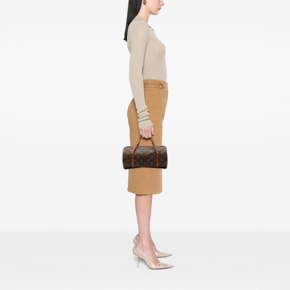 Louis Vuitton AB Louis Vuitton Brown Monogram Canvas Fabric Monogram Papillon 26 France