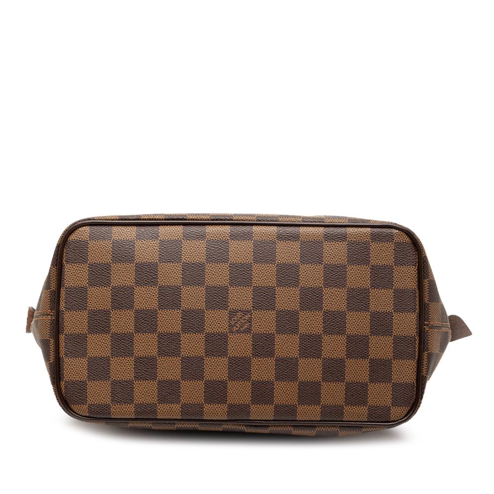 Louis Vuitton B Louis Vuitton Brown Damier Canvas Fabric Damier Ebene Saleya PM France