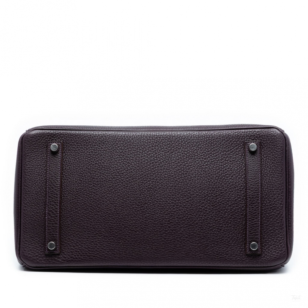Hermès Birkin 35 Togo Leather Top-Handle Bag Raisin
