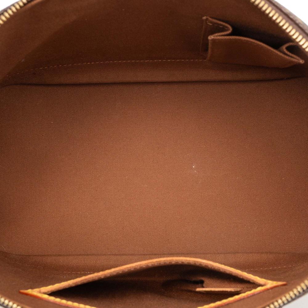 Louis Vuitton B Louis Vuitton Brown Monogram Canvas Fabric Monogram Alma PM France