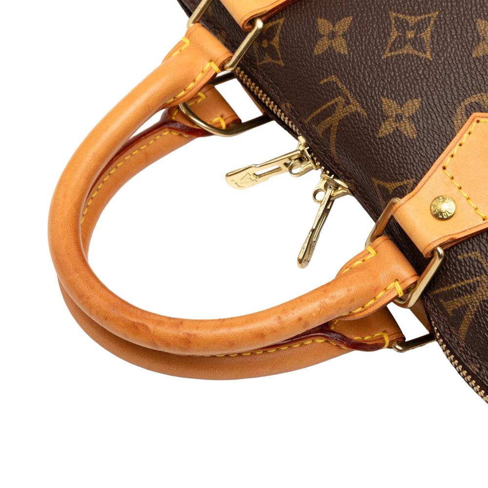 Louis Vuitton B Louis Vuitton Brown Monogram Canvas Fabric Monogram Alma PM France