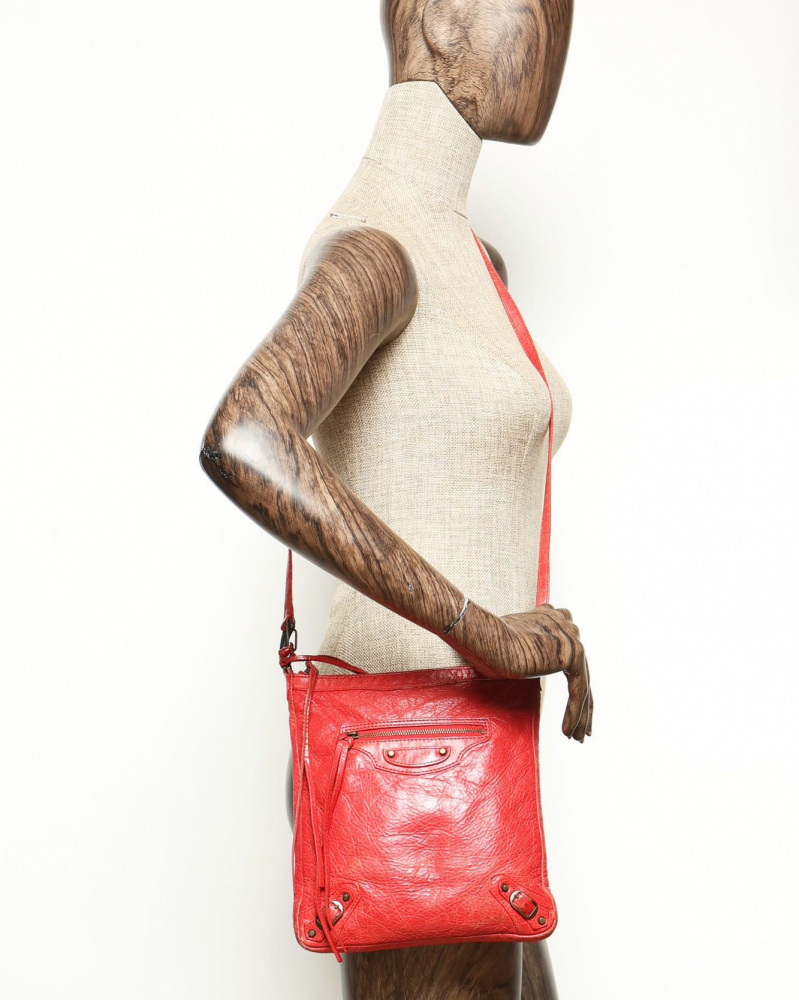 Balenciaga Motorcross Hip Crossbody Bag