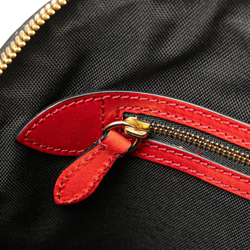 Burberry B Burberry Brown Beige Canvas Fabric Small Haymarket Check Orchard Bowling Bag Italy