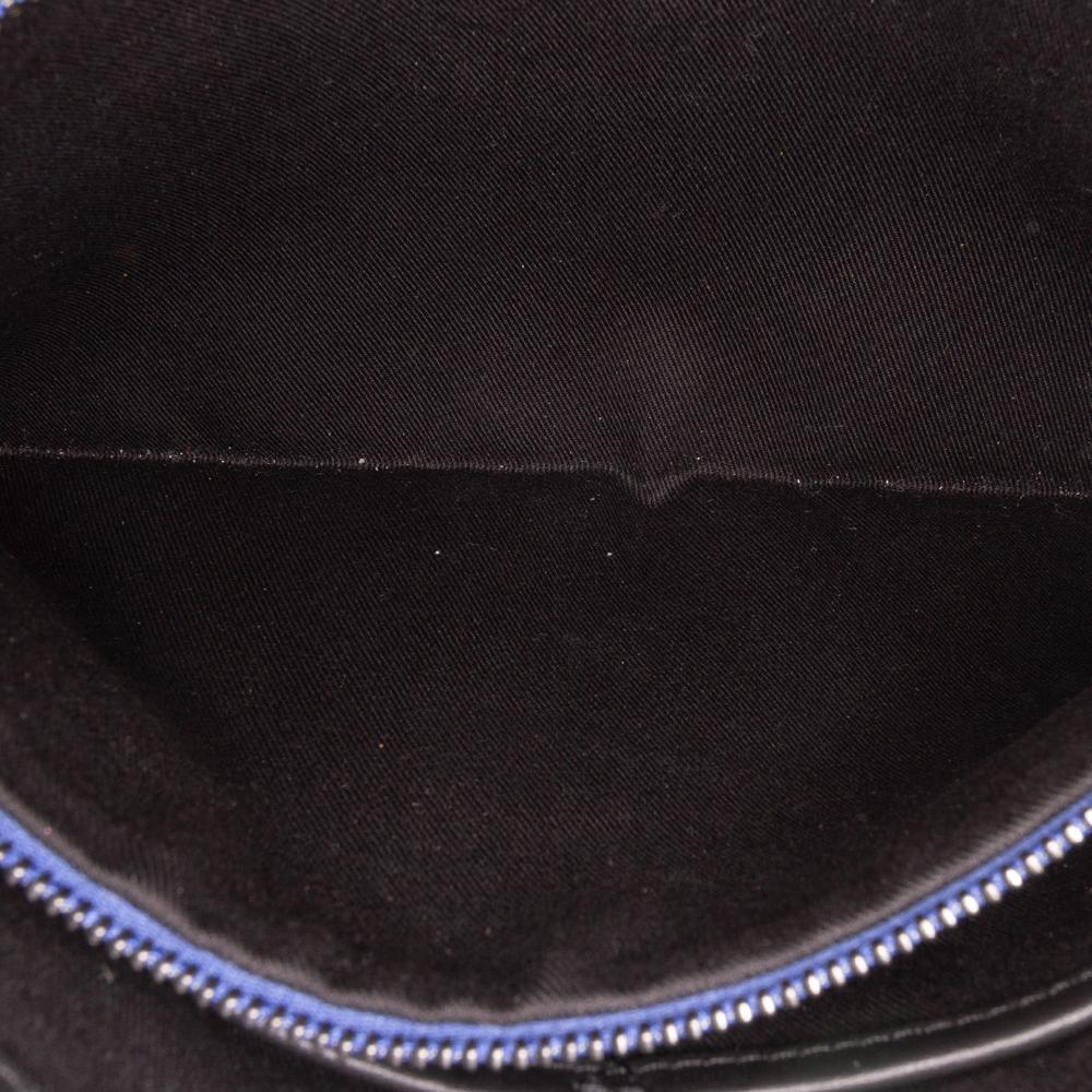 MCM AB MCM Black Coated Canvas Fabric Sambypen Haru Henry Kaiser Visetos Clutch Korea, South