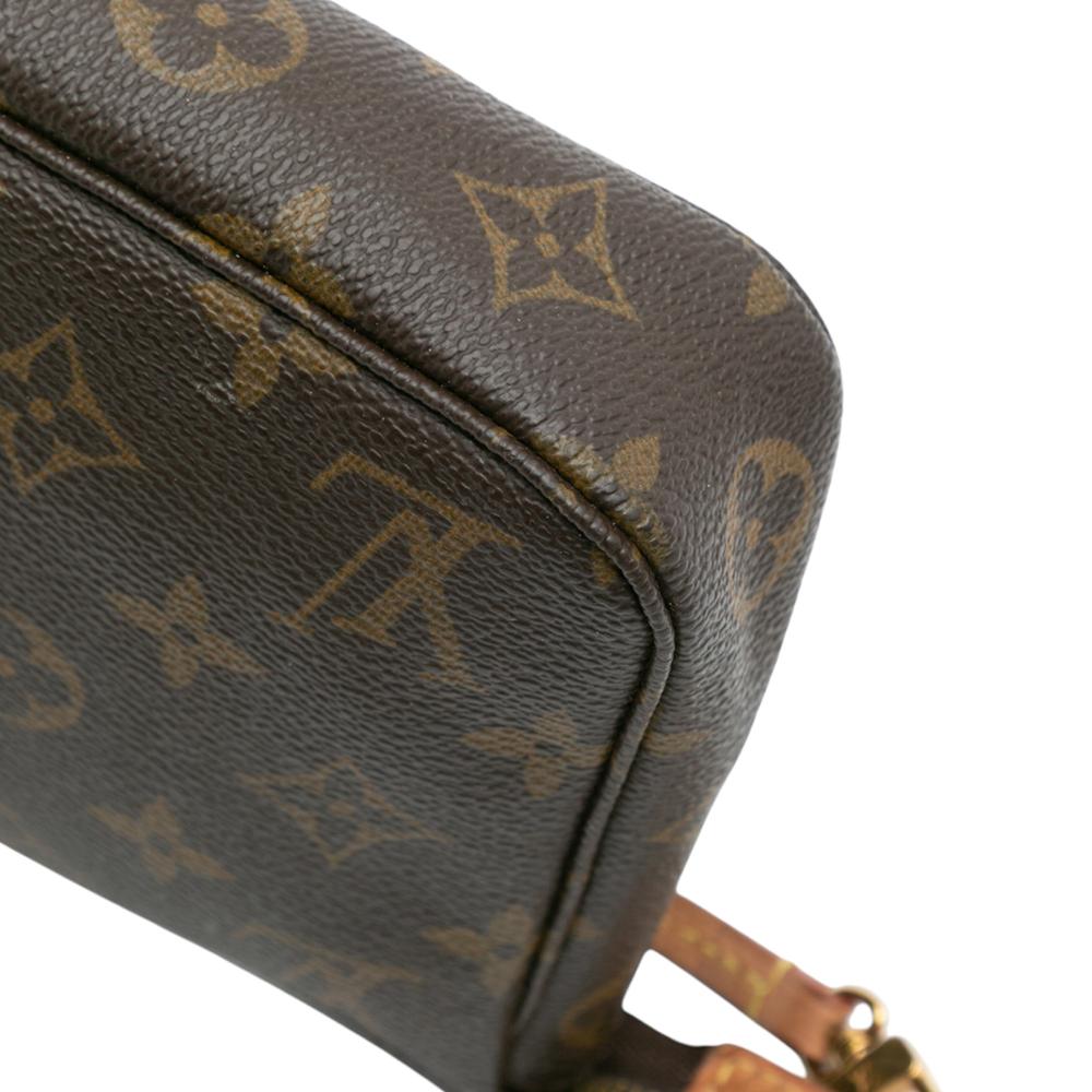 Louis Vuitton B Louis Vuitton Brown Monogram Canvas Fabric Monogram Pochette Accessoires France