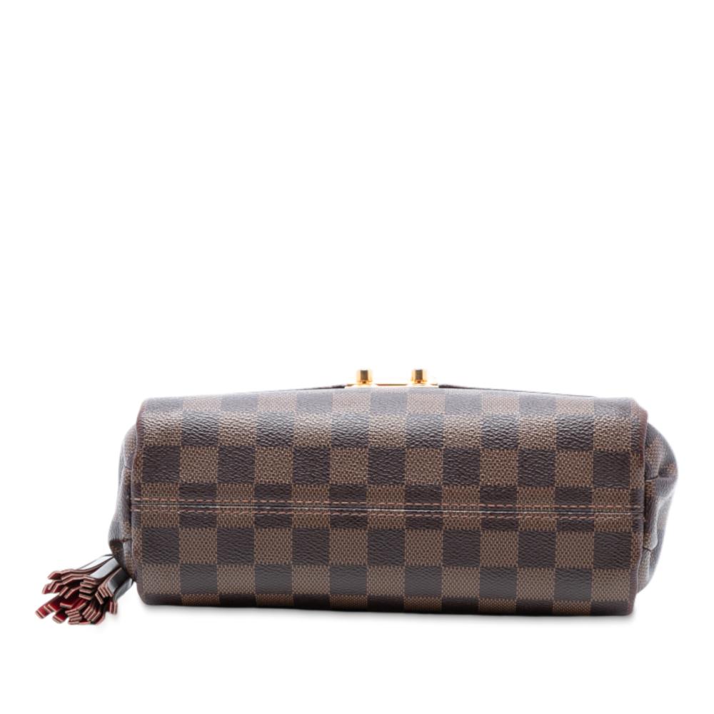 Louis Vuitton B Louis Vuitton Brown Damier Canvas Fabric Damier Ebene Croisette France