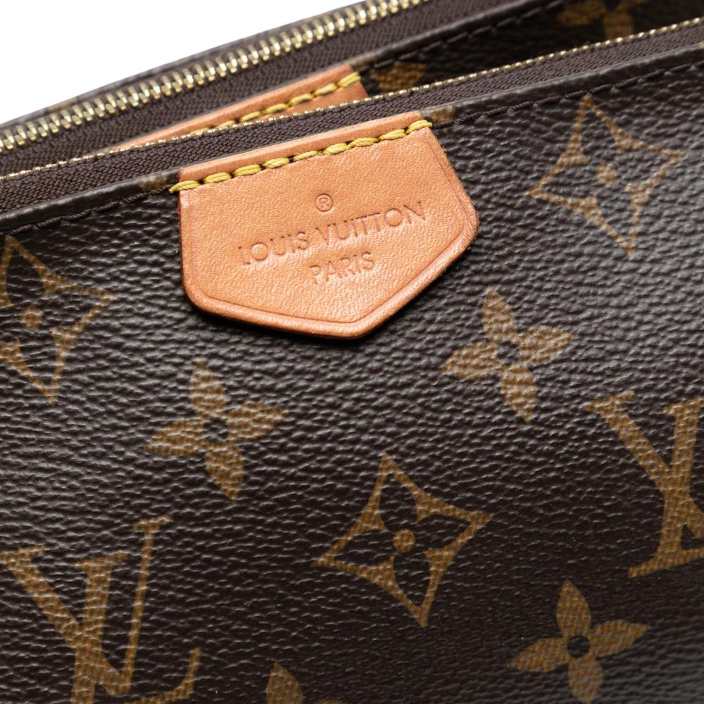 Louis Vuitton B Louis Vuitton Brown Monogram Canvas Fabric Monogram Multi Pochette Accessoires France