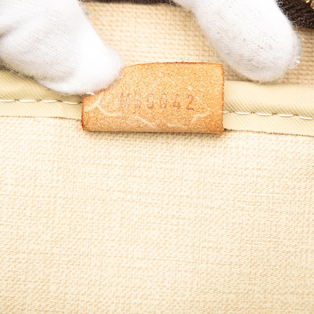 Louis Vuitton B Louis Vuitton Brown Monogram Canvas Fabric Monogram Deauville France