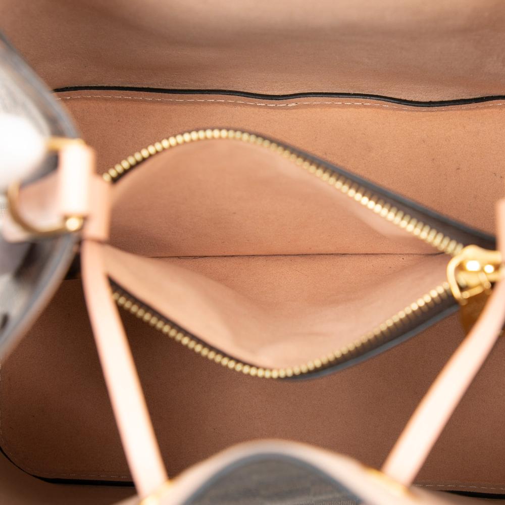 Louis Vuitton AB Louis Vuitton Brown Damier Canvas Fabric Damier Ebene NeoNoe MM United States