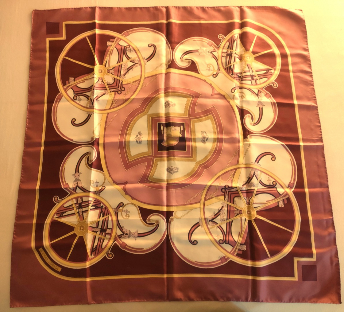 Hermès foulard en soie