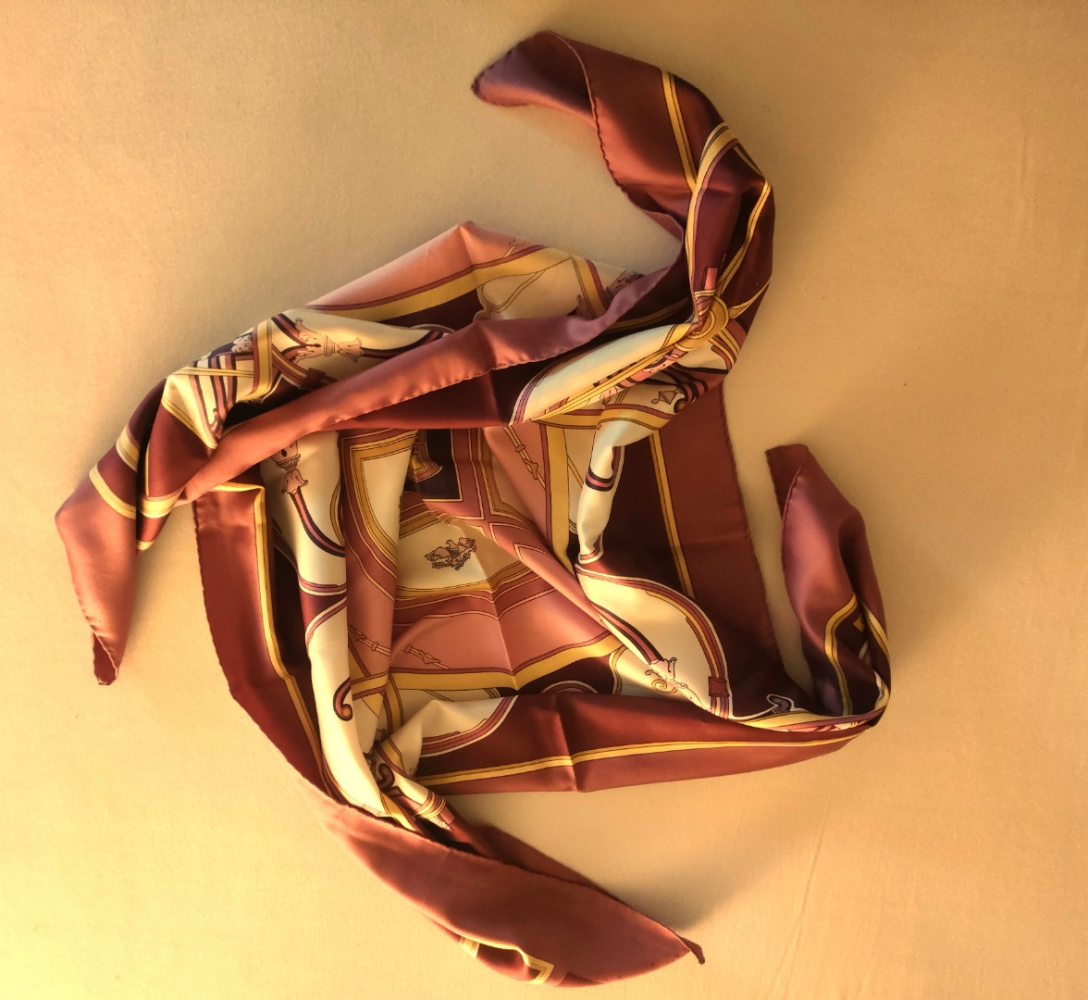 Hermès foulard en soie