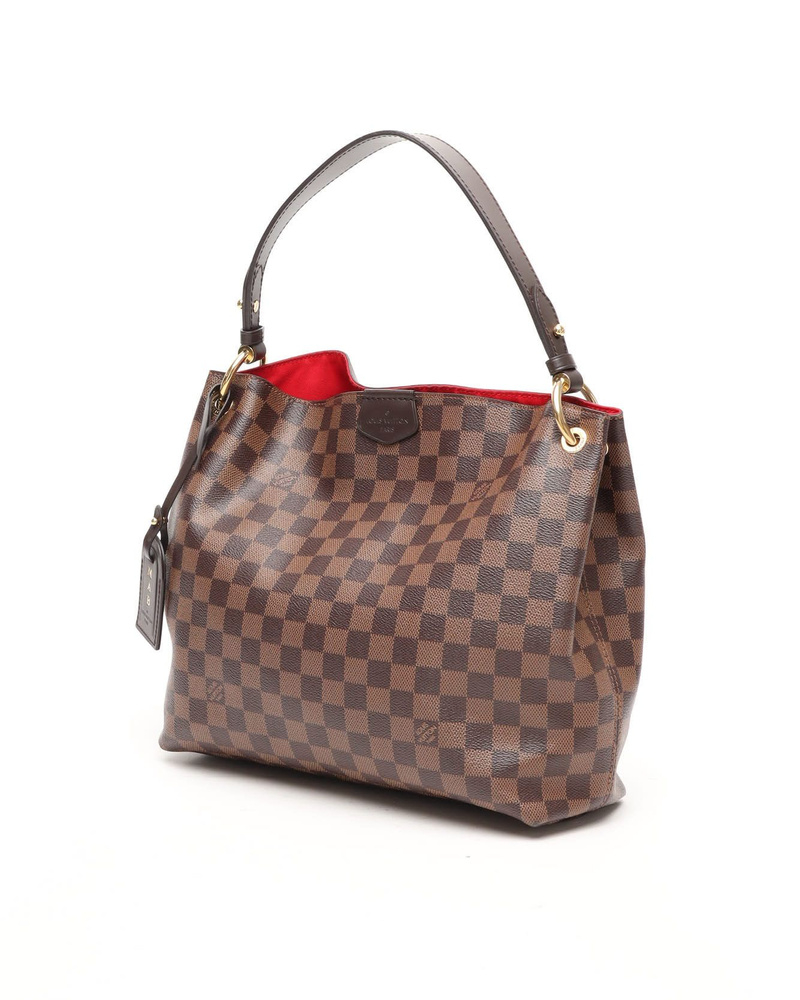 Louis Vuitton Damier Ebene Graceful PM Hobo Bag