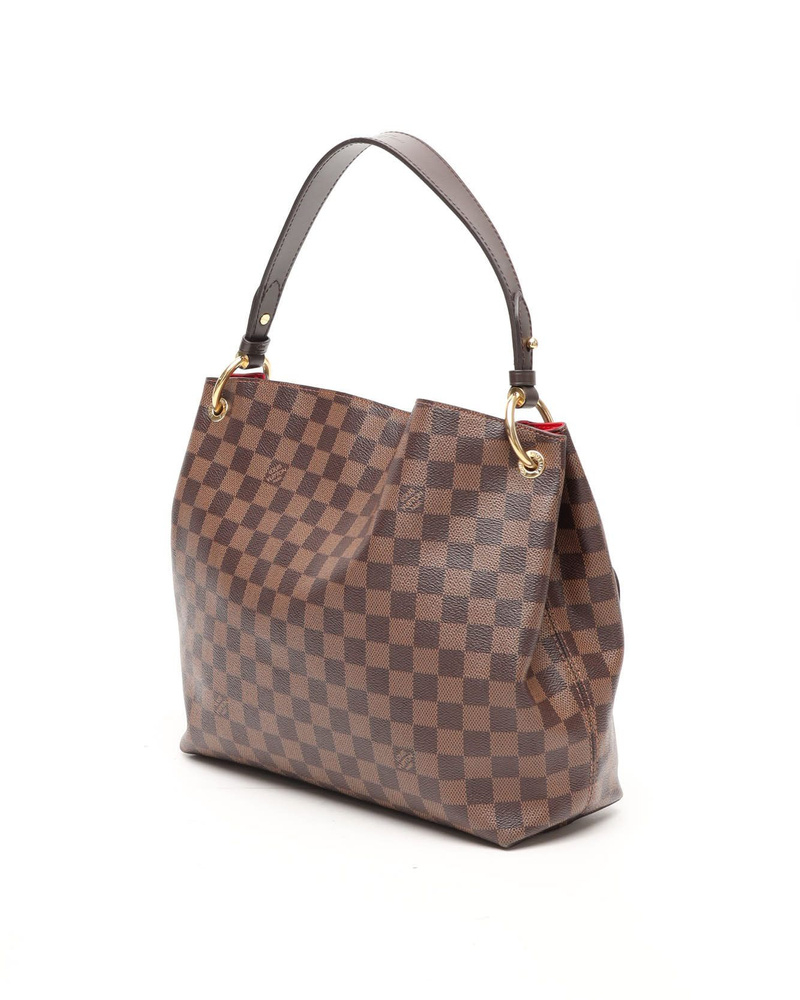 Louis Vuitton Damier Ebene Graceful PM Hobo Bag