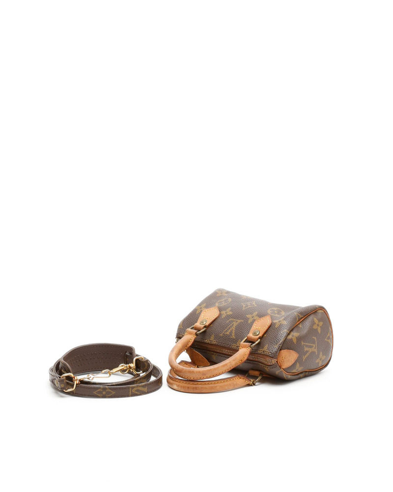 Louis Vuitton Monogram Mini Speedy Bandoulière Bag