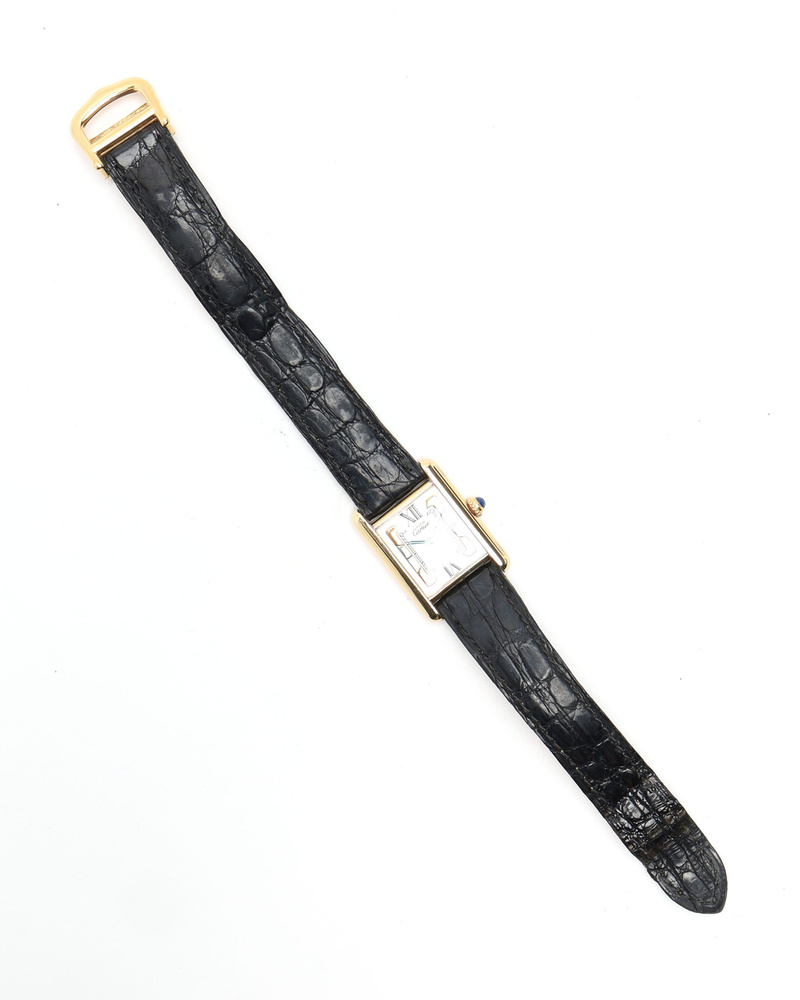 Cartier Tank Vermeil 21mm ca 2000 Watch