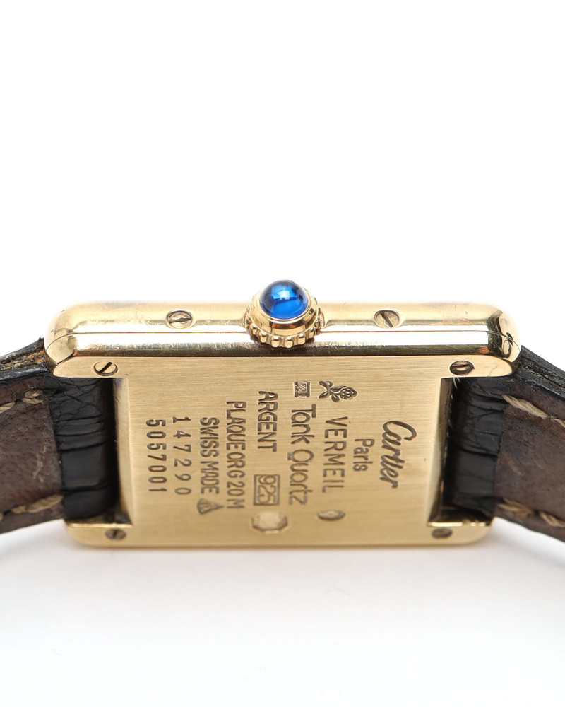 Cartier Tank Vermeil 21mm ca 2000 Watch