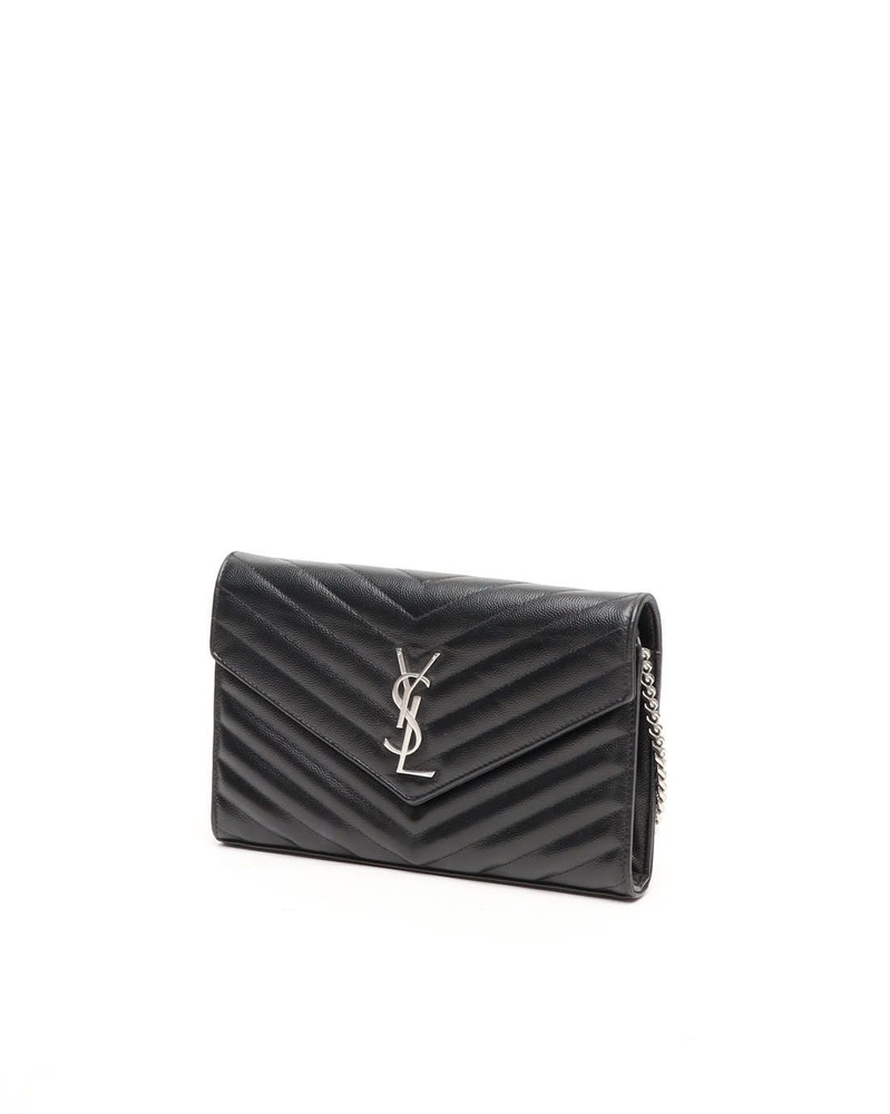 Saint Laurent Cassandre Chain Wallet Shoulder Bag