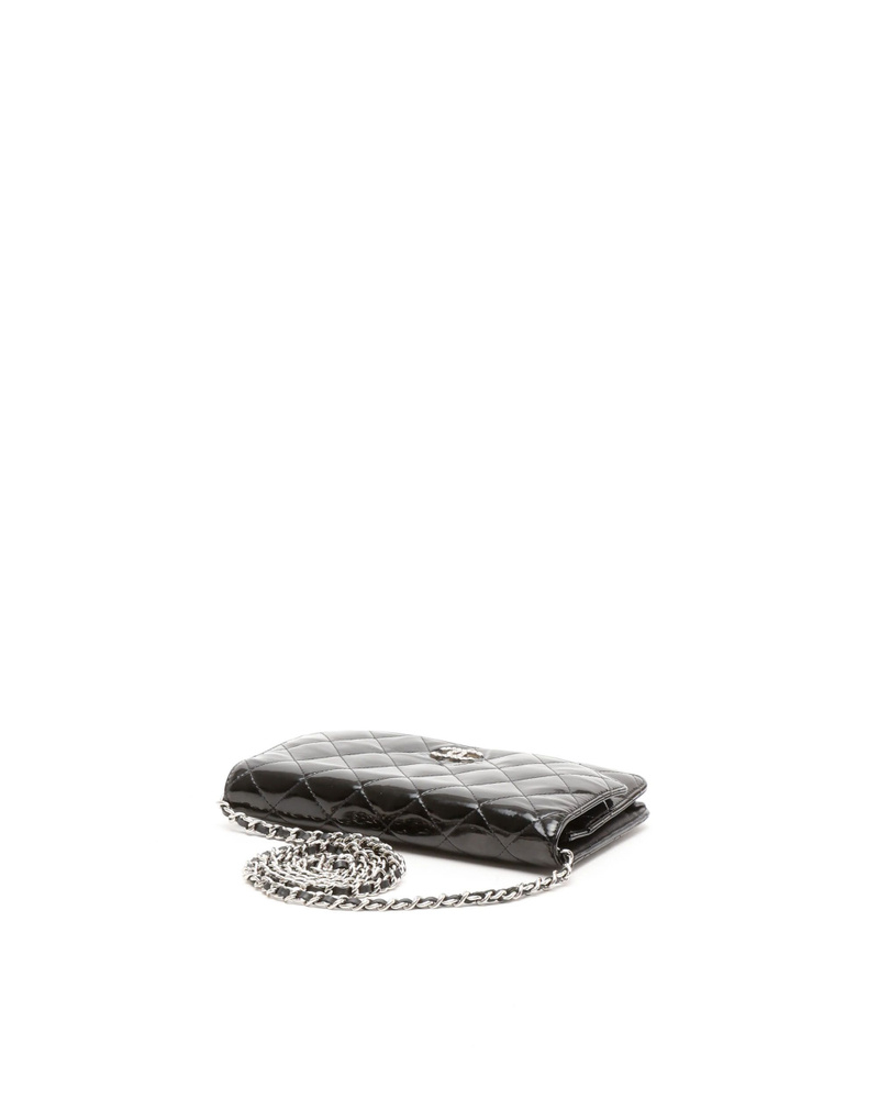 Chanel Patent Wallet On Chain Bag