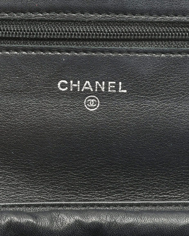 Chanel Patent Wallet On Chain Bag