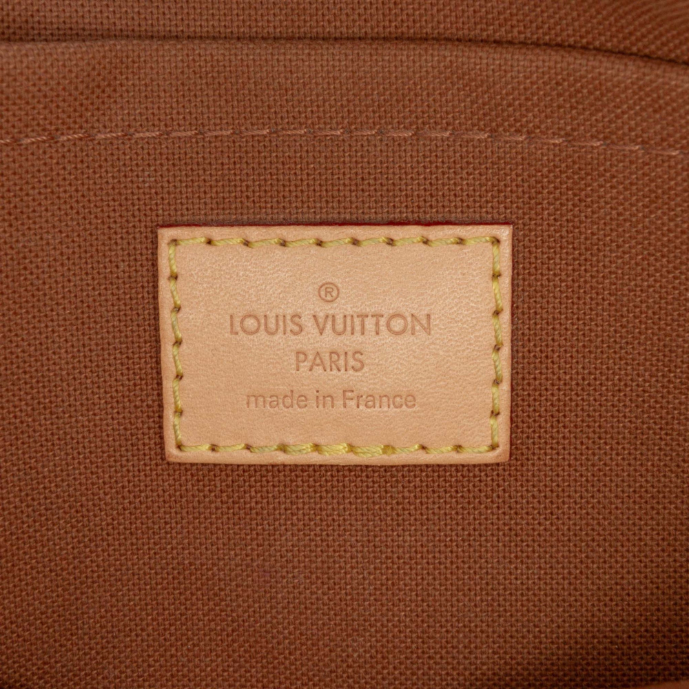 Louis Vuitton Multi Pochette Accessoires Canvas Pouch Crossbody Monogram