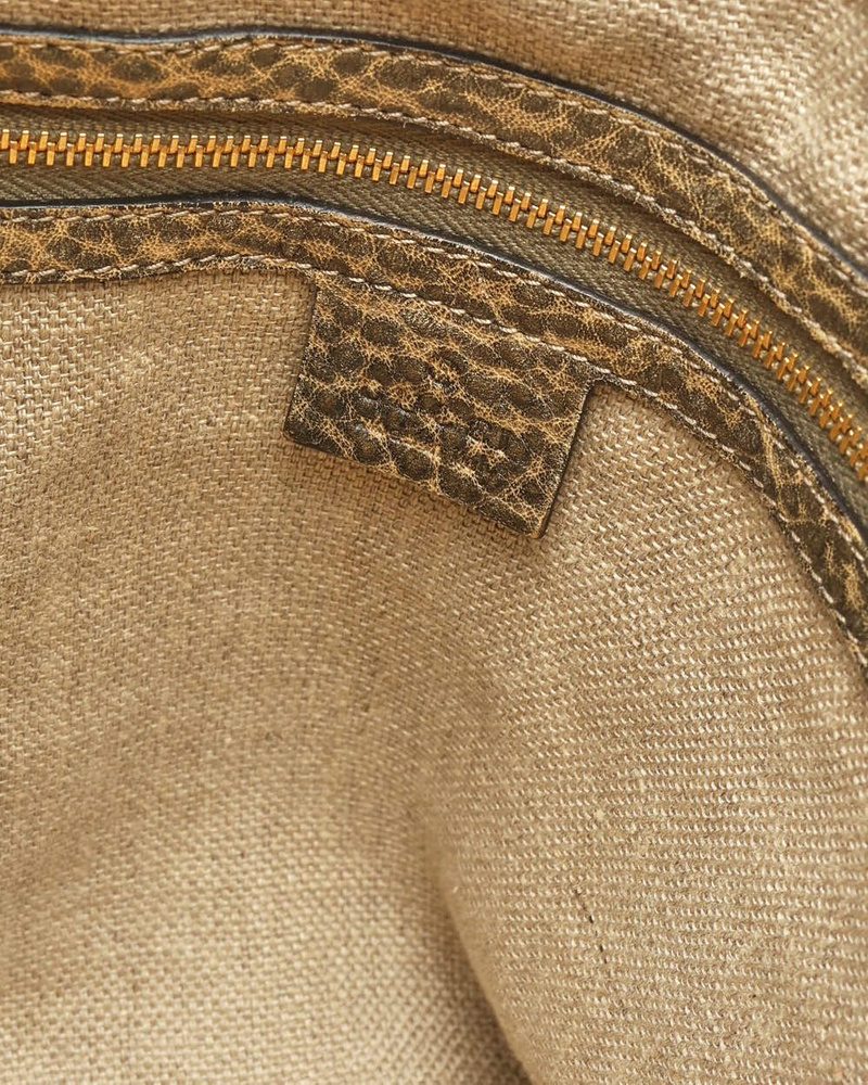 Gucci Soft Bamboo Tassel Tote Bag