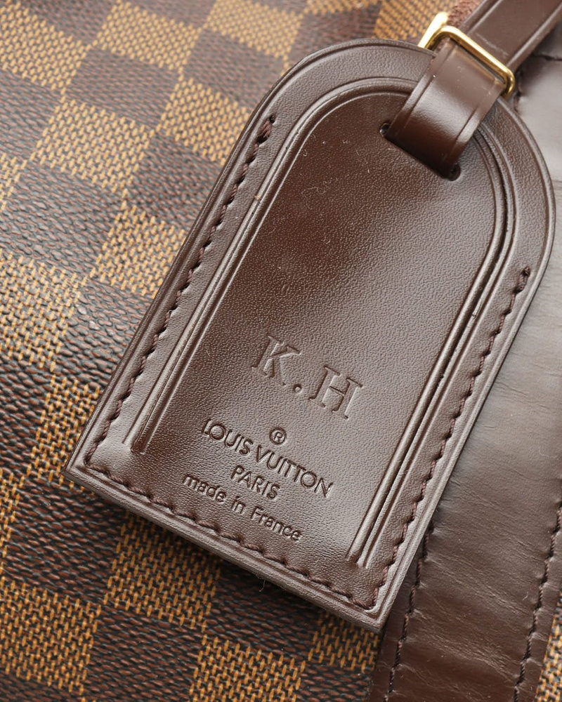 Louis Vuitton Damier Ebene Keepall 50 Weekend Bag