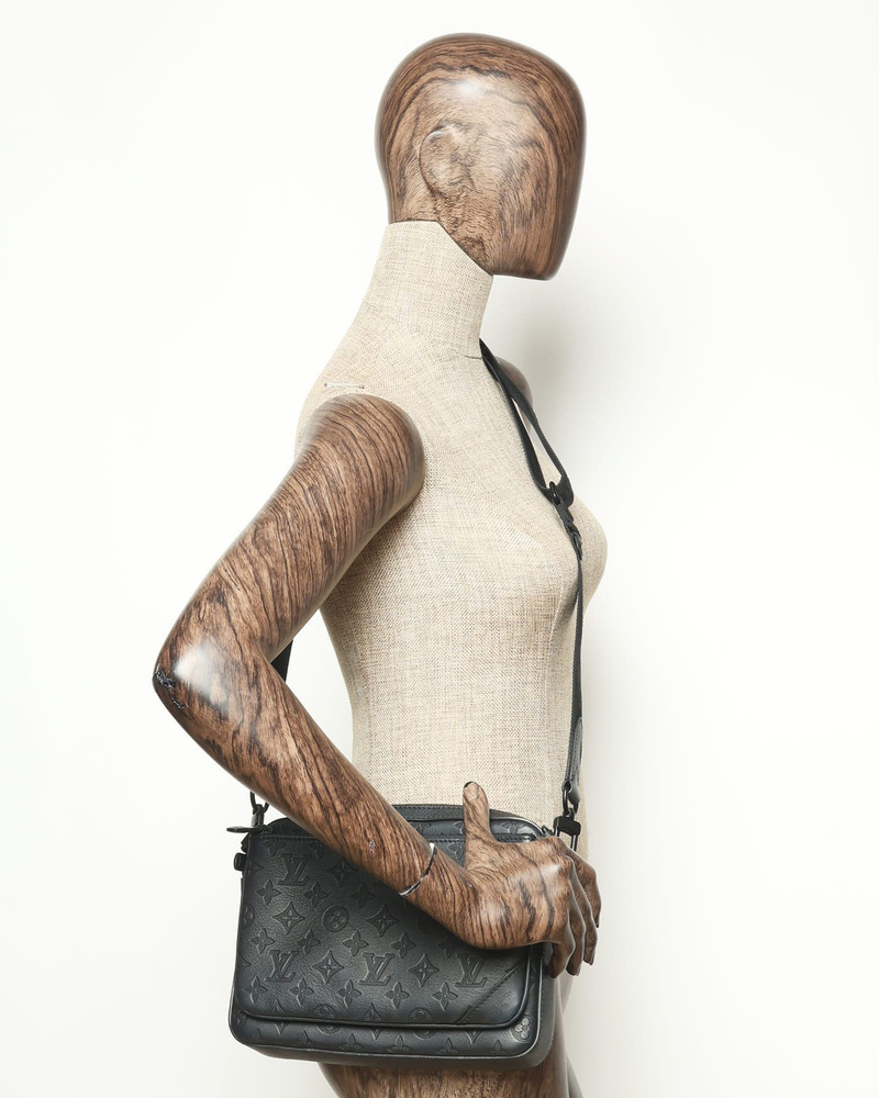 Louis Vuitton Monogram Shadow Trio Messenger Bag