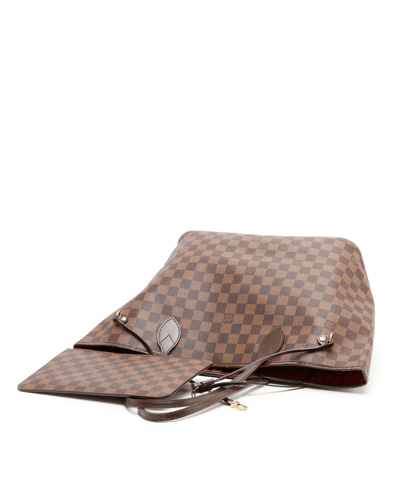 Louis Vuitton Damier Neverfull MM Tote Bag