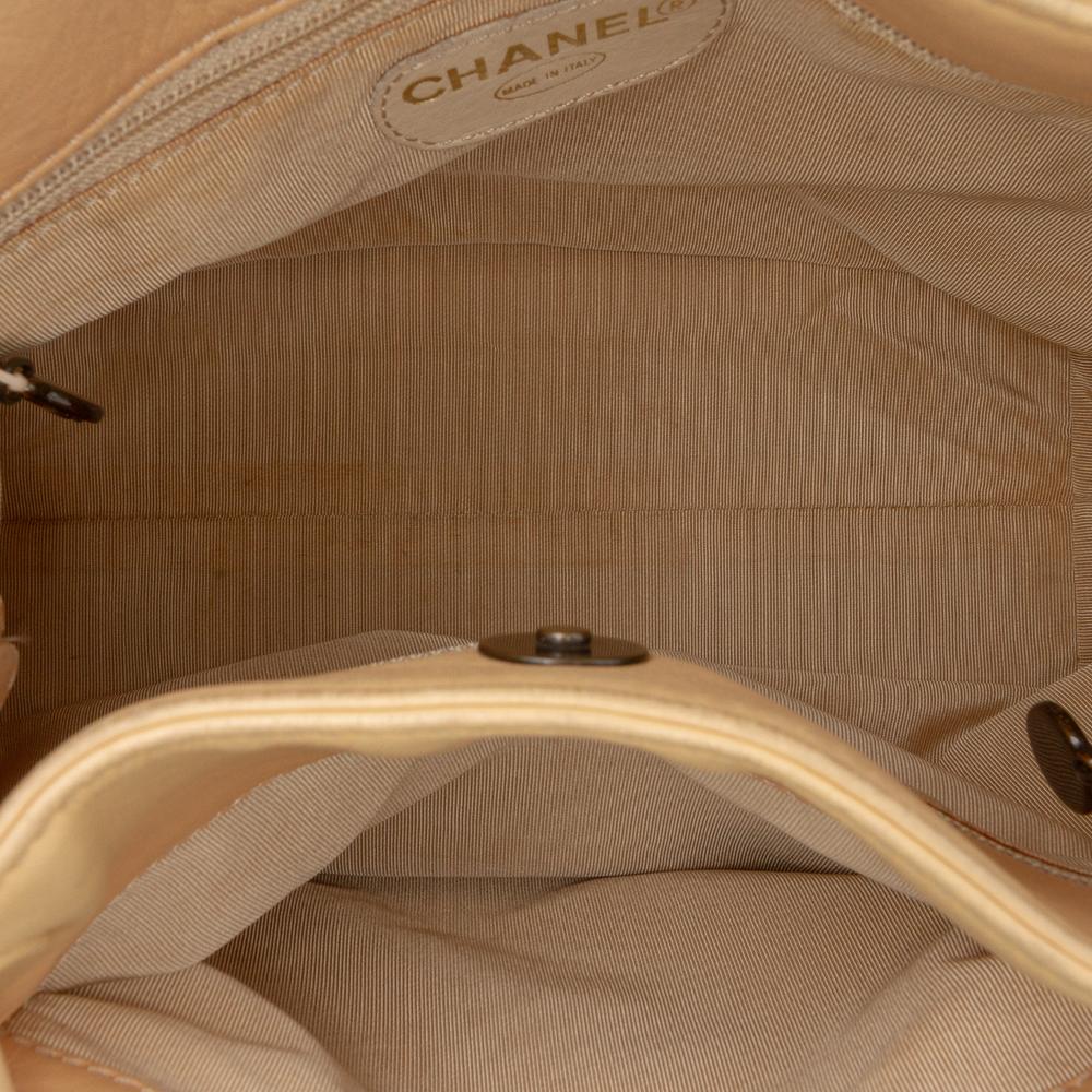 Chanel B Chanel Brown Caramel Lambskin Leather Leather Lambskin CC Tassel Shoulder Bag Italy