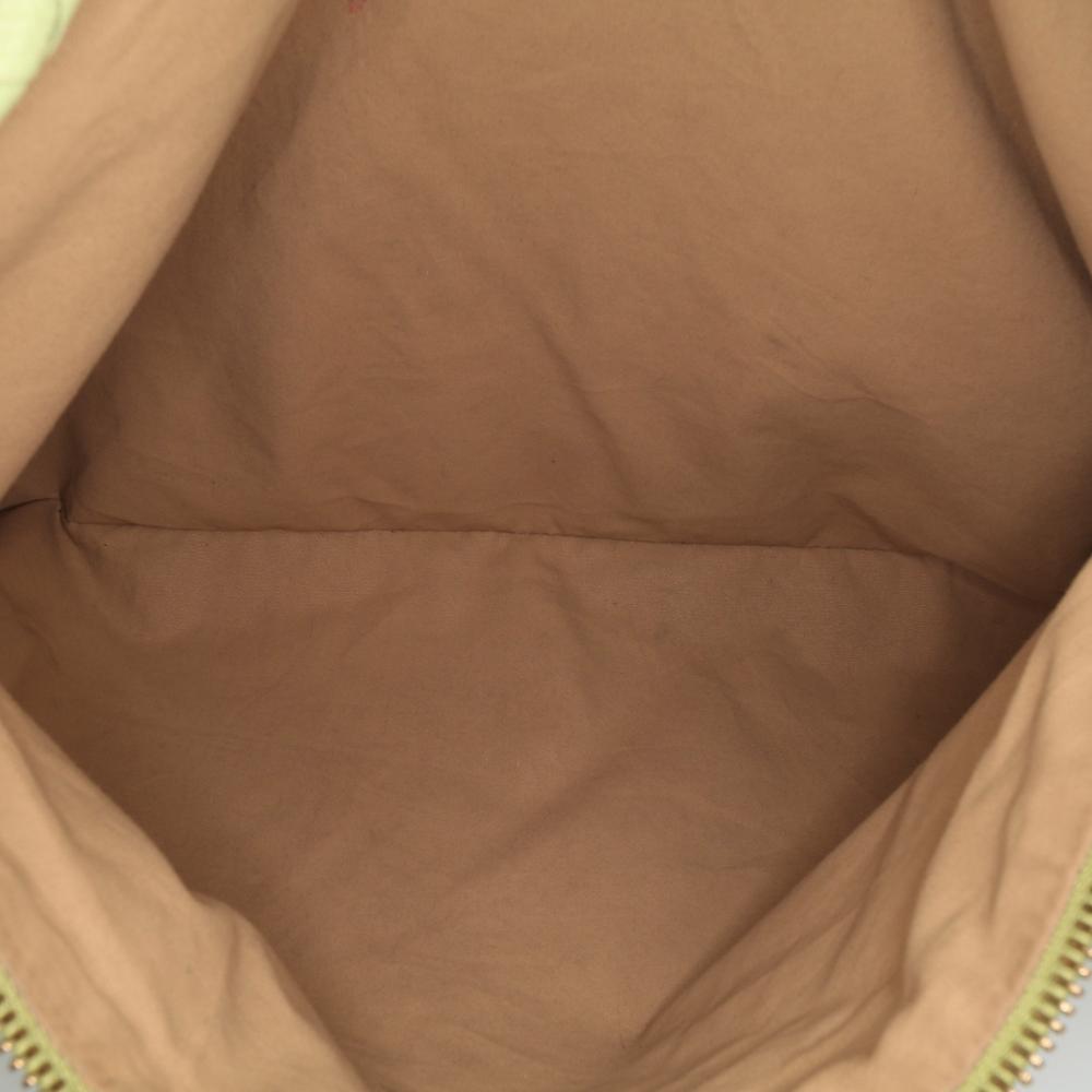 Bottega Veneta AB Bottega Veneta Green Nappa Leather Leather Nappa Intrecciato Knot Hobo Italy