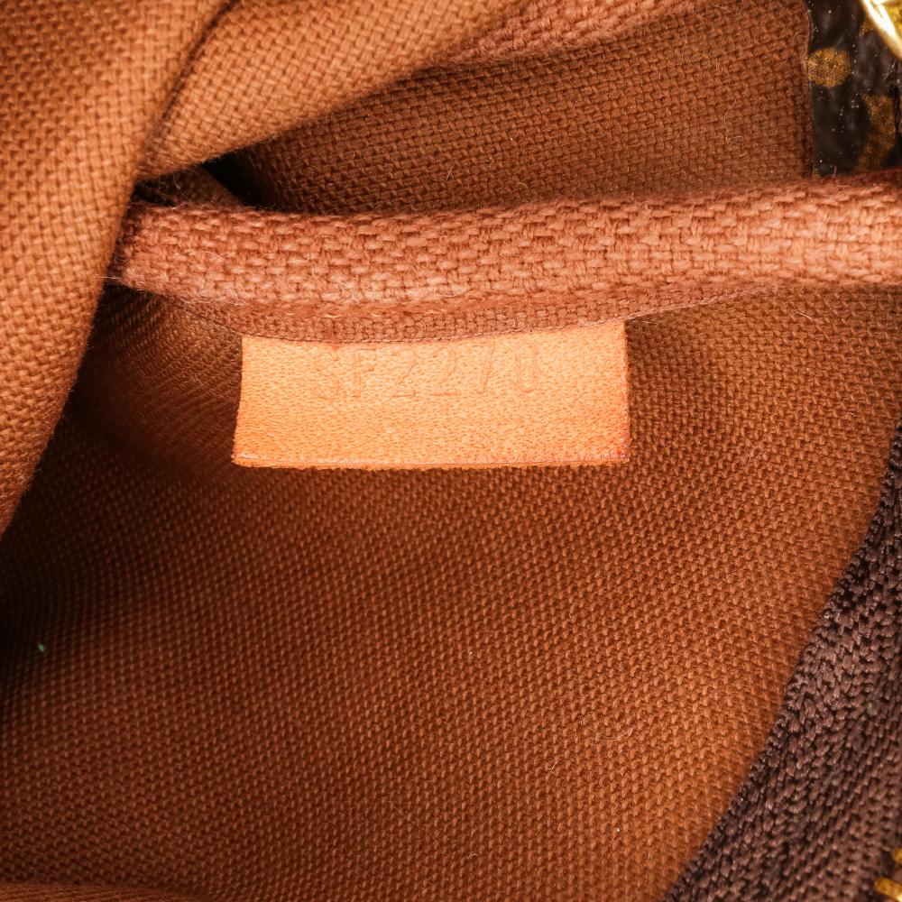 Louis Vuitton B Louis Vuitton Brown Monogram Canvas Fabric Monogram Mini Pochette Accessoires France