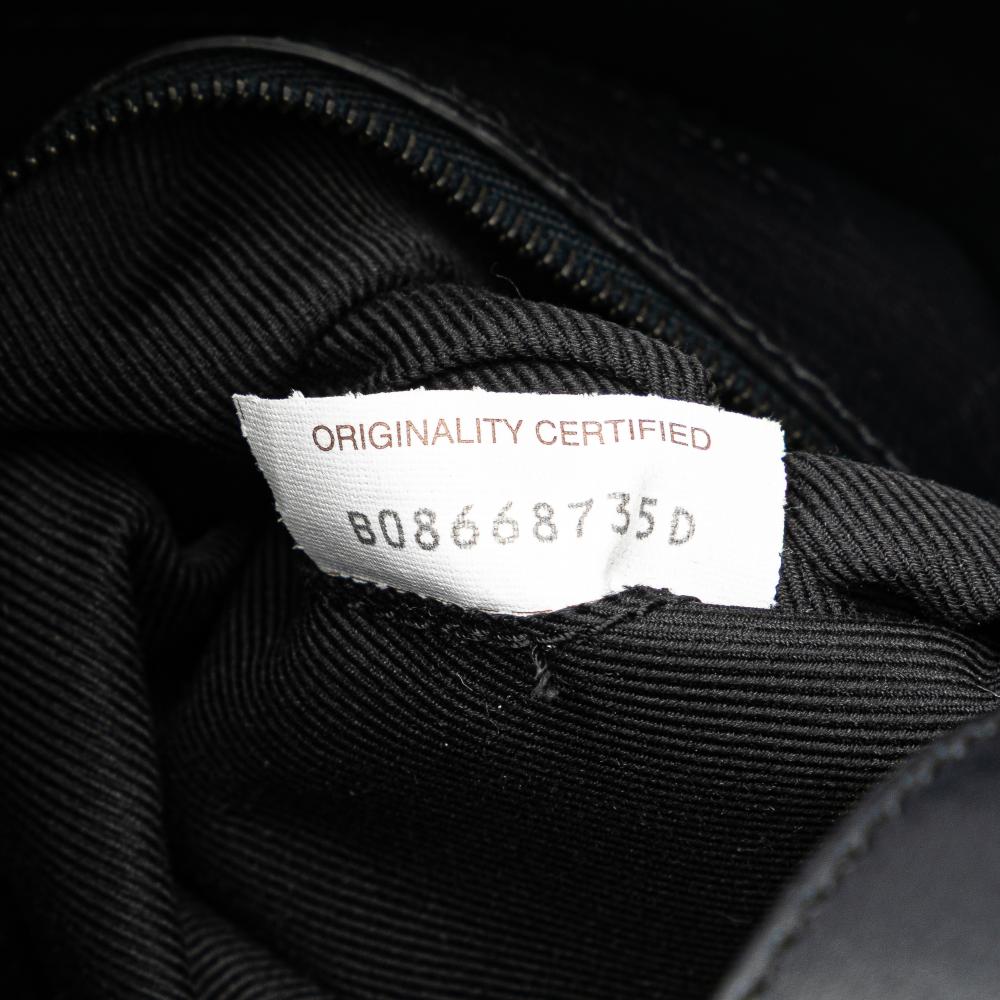 Bottega Veneta B Bottega Veneta Black Nappa Leather Leather Nappa Intrecciato Messenger Bag Italy