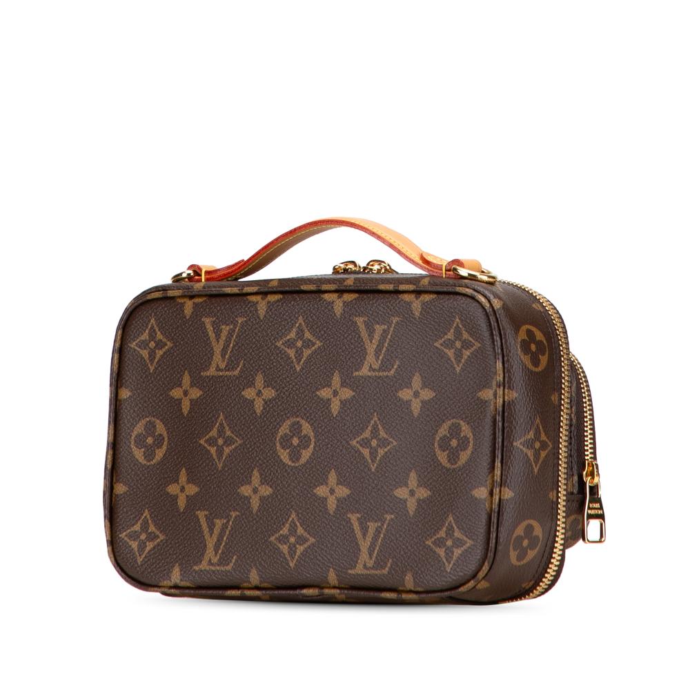 Louis Vuitton B Louis Vuitton Brown Monogram Canvas Canvas Monogram Utility Satchel Italy