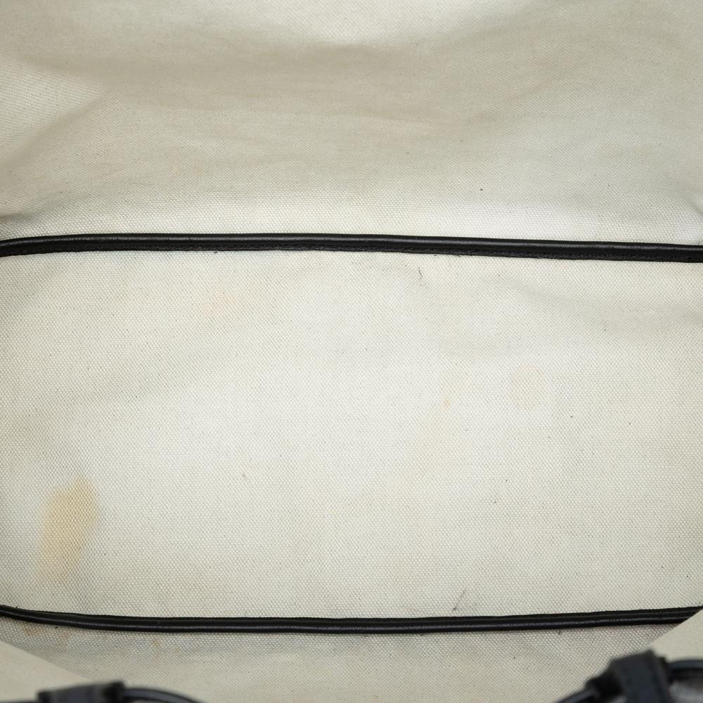 Goyard B Goyard Black Coated Canvas Fabric Goyardine Saint Louis PM France